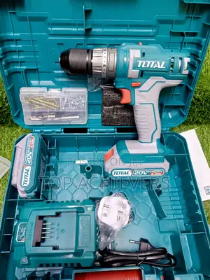Total Cordless Hammer Drill 20v With 2 Batteries
