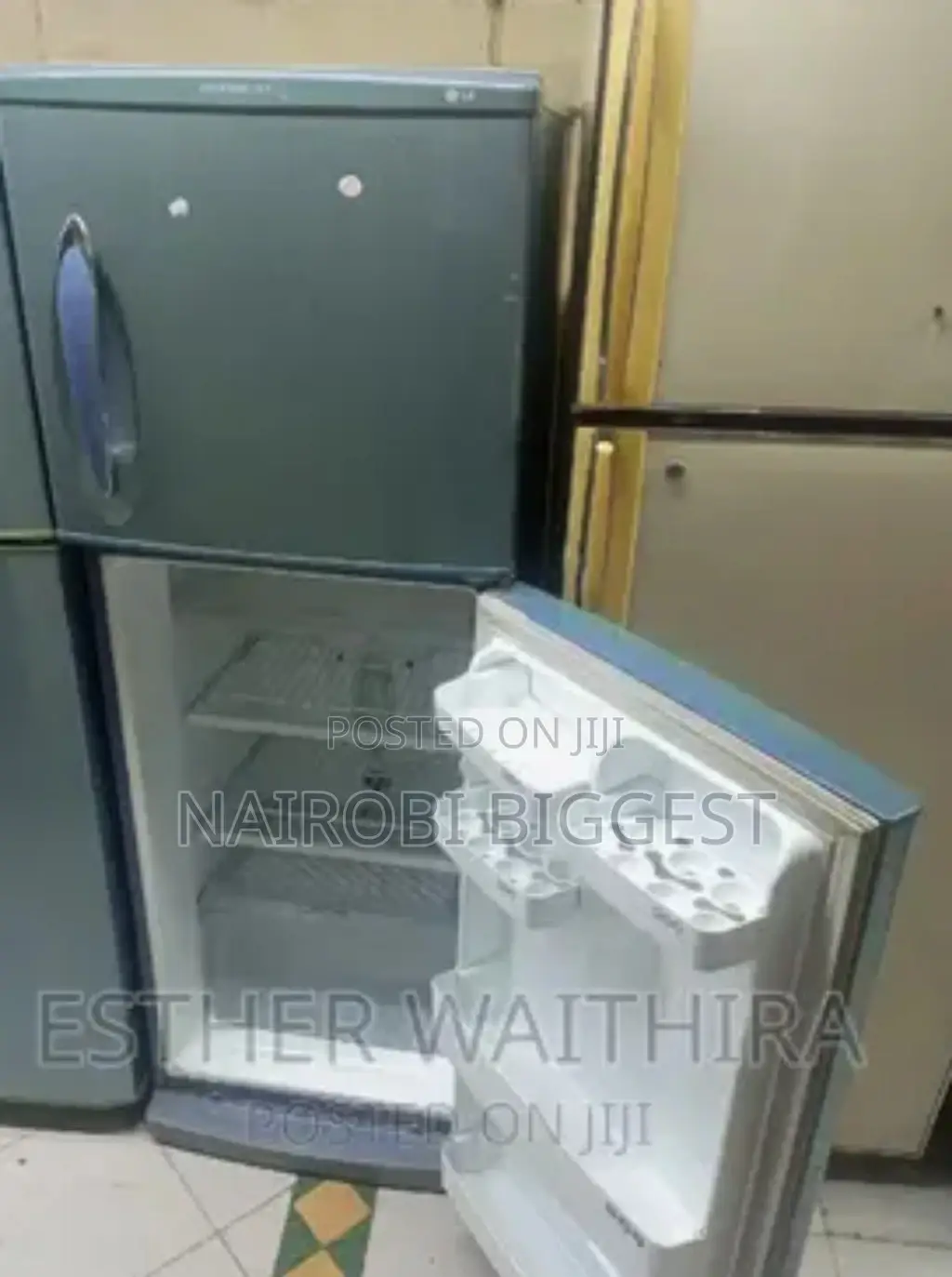 Volsmart Fridge 138l 2 Door Long Fridge