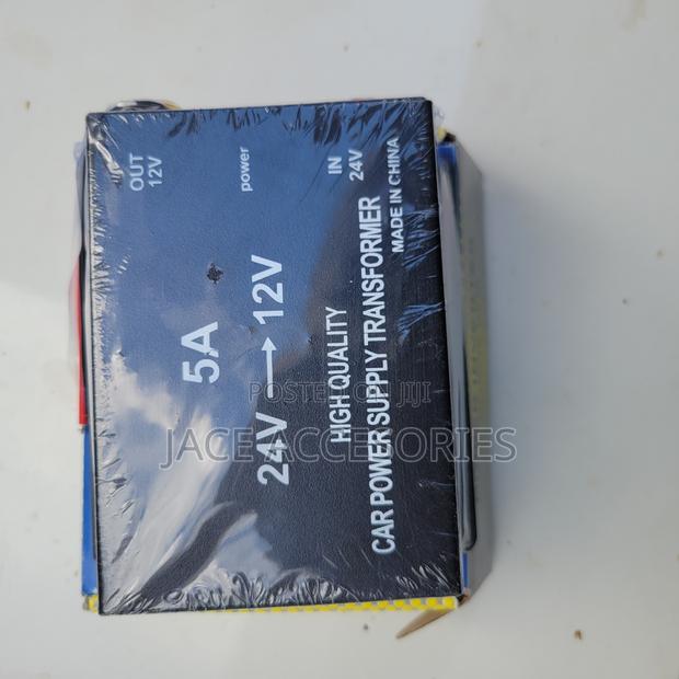 Car Power Supply Transformer 24v-12v 5A - - thumbnail 3