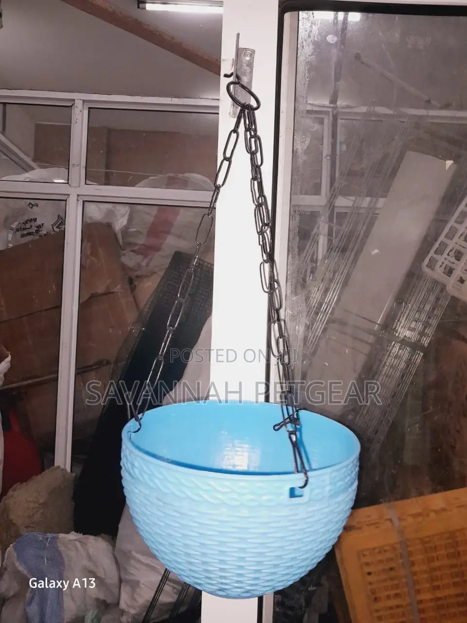 Outdoor Hanging Flower Planters - Medium Size