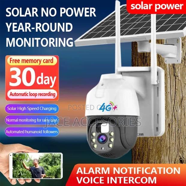 4G Solar CCTV Camera (Night Vision) - thumbnail 3