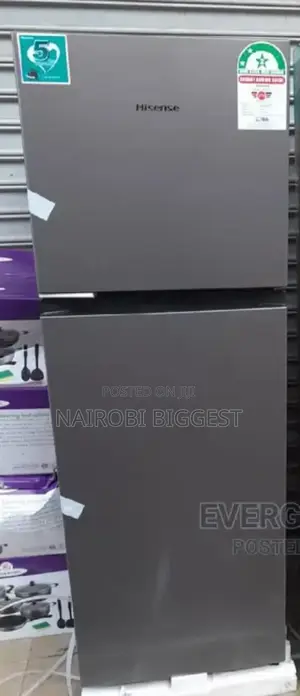 Hisense 154l Silver Double Door Fridge