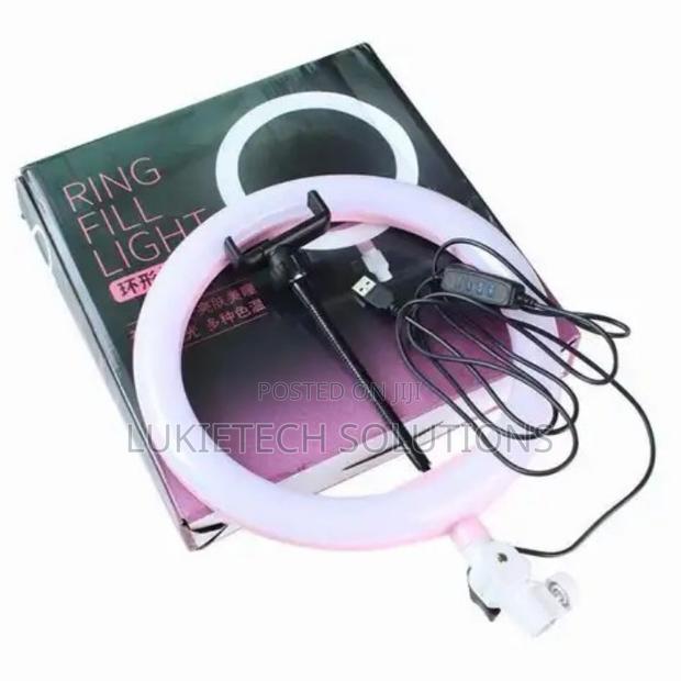 Ringlight 10" With 2.1 M Tripod Stand/Adjustable Led Light - thumbnail 2