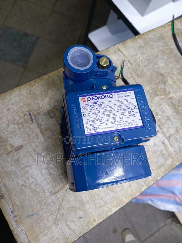 Heavy Duty Pedrollo Booster Pump 0.5hp - thumbnail 2