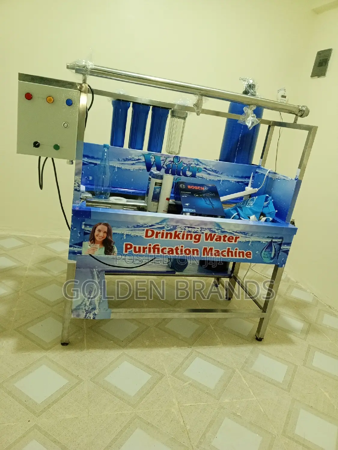 Drinking Water Purification Machine Complete +Bottles Rinser