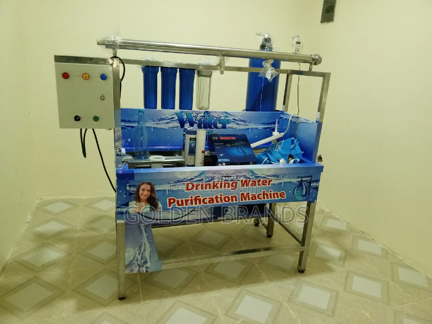 Drinking Water Purification Machine Complete +Bottles Rinser