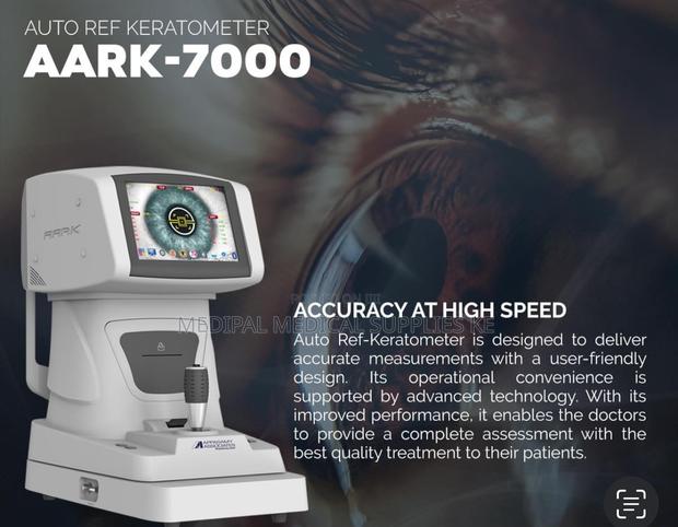 Autoreflactometer - main view