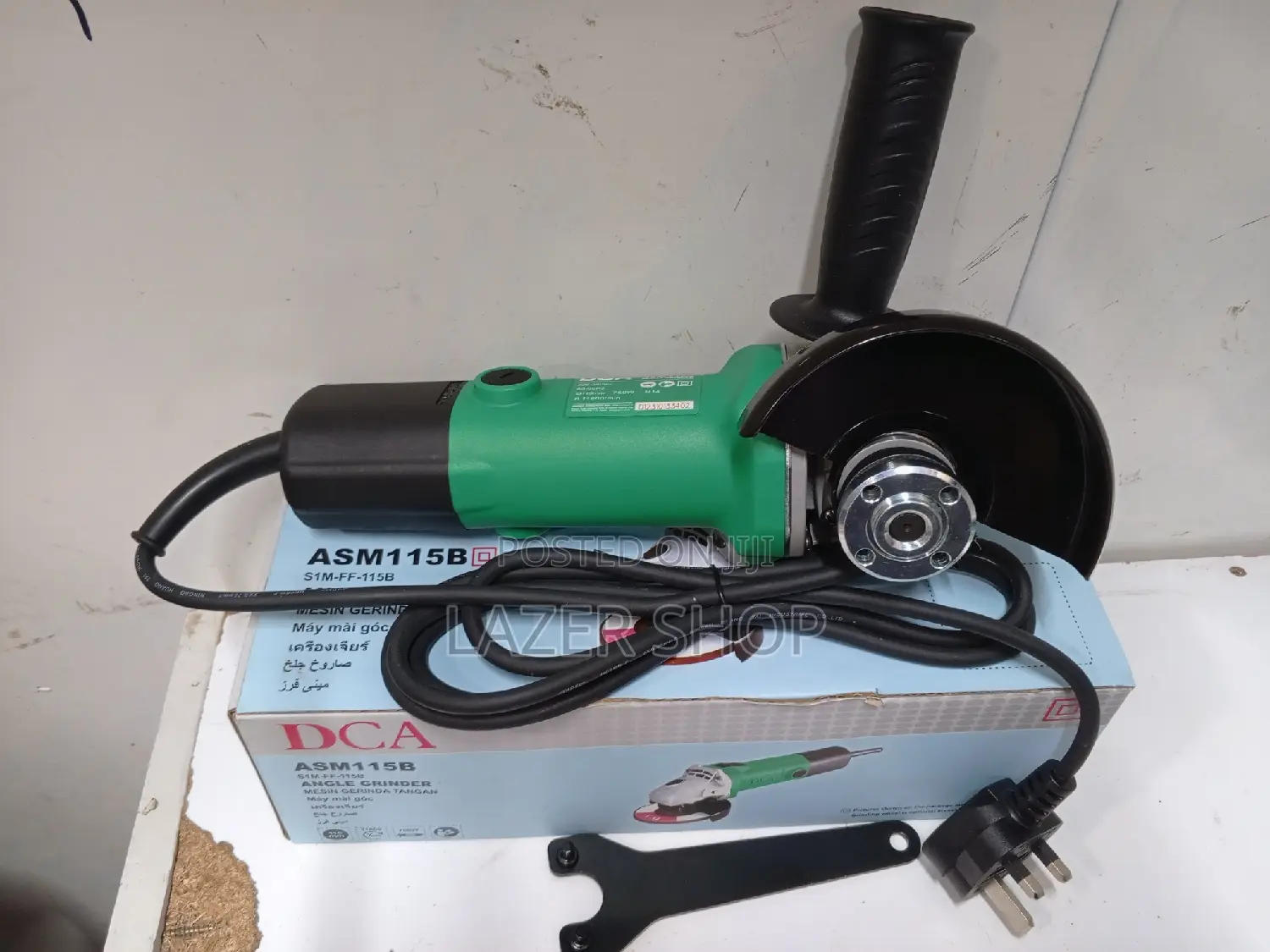 DCA 4.5" Angle Grinders.