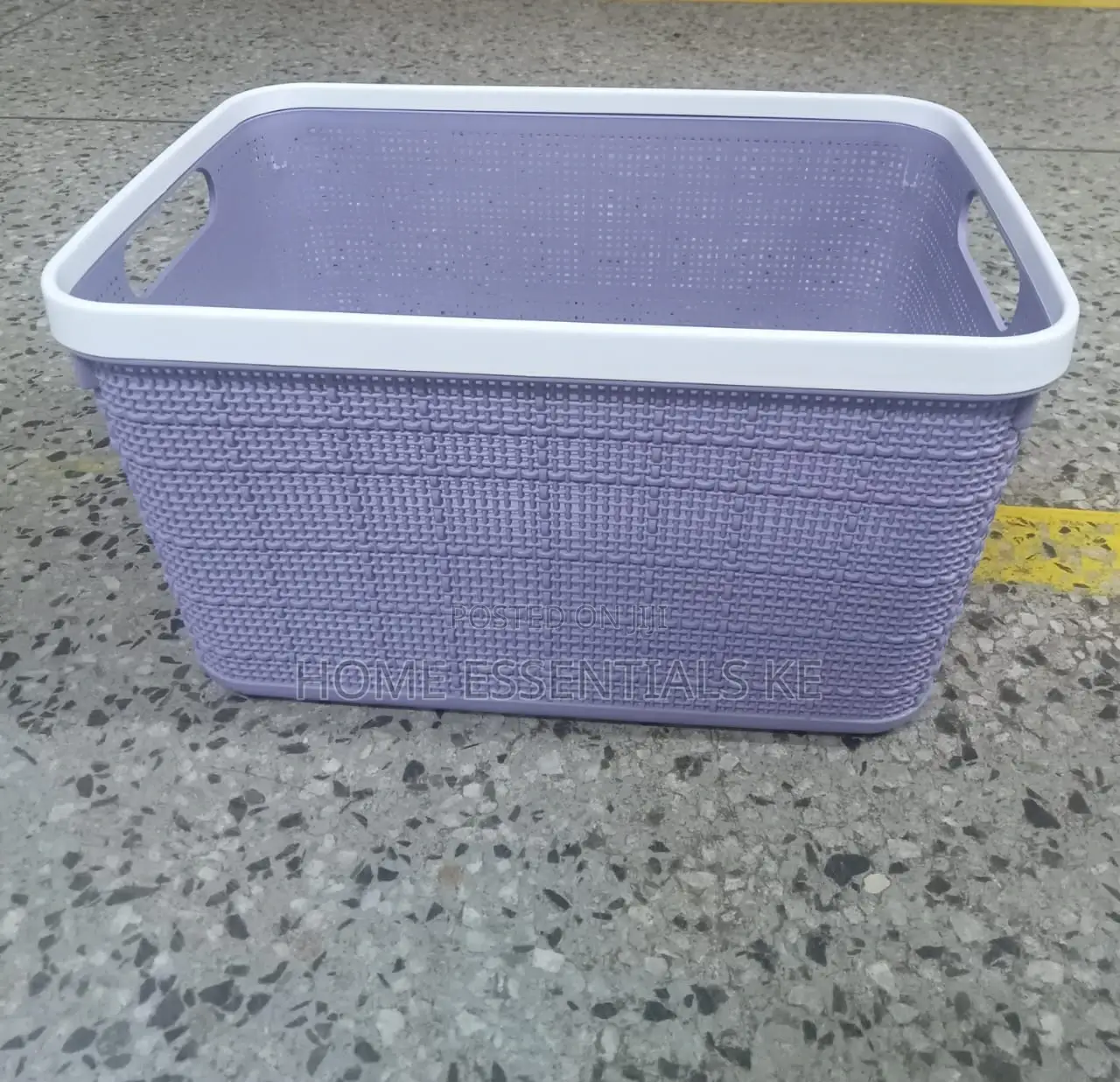 Large Plastic Storage Basket