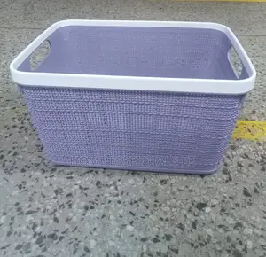 Large Plastic Storage Basket