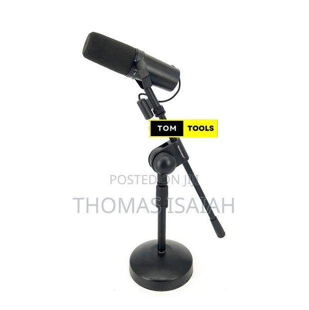 Large Heavy Duty Adjustable Desktop Microphone Mic Stand - main view