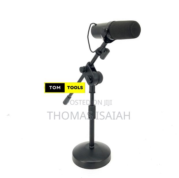 Large Heavy Duty Adjustable Desktop Microphone Mic Stand - thumbnail 3