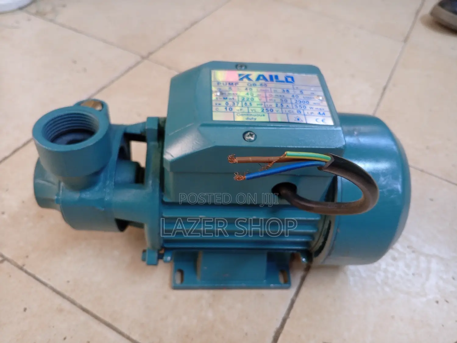 Kailo 0.5hp Boaster Pump