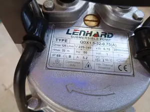 Lenhard Submersible Pump 1hp
