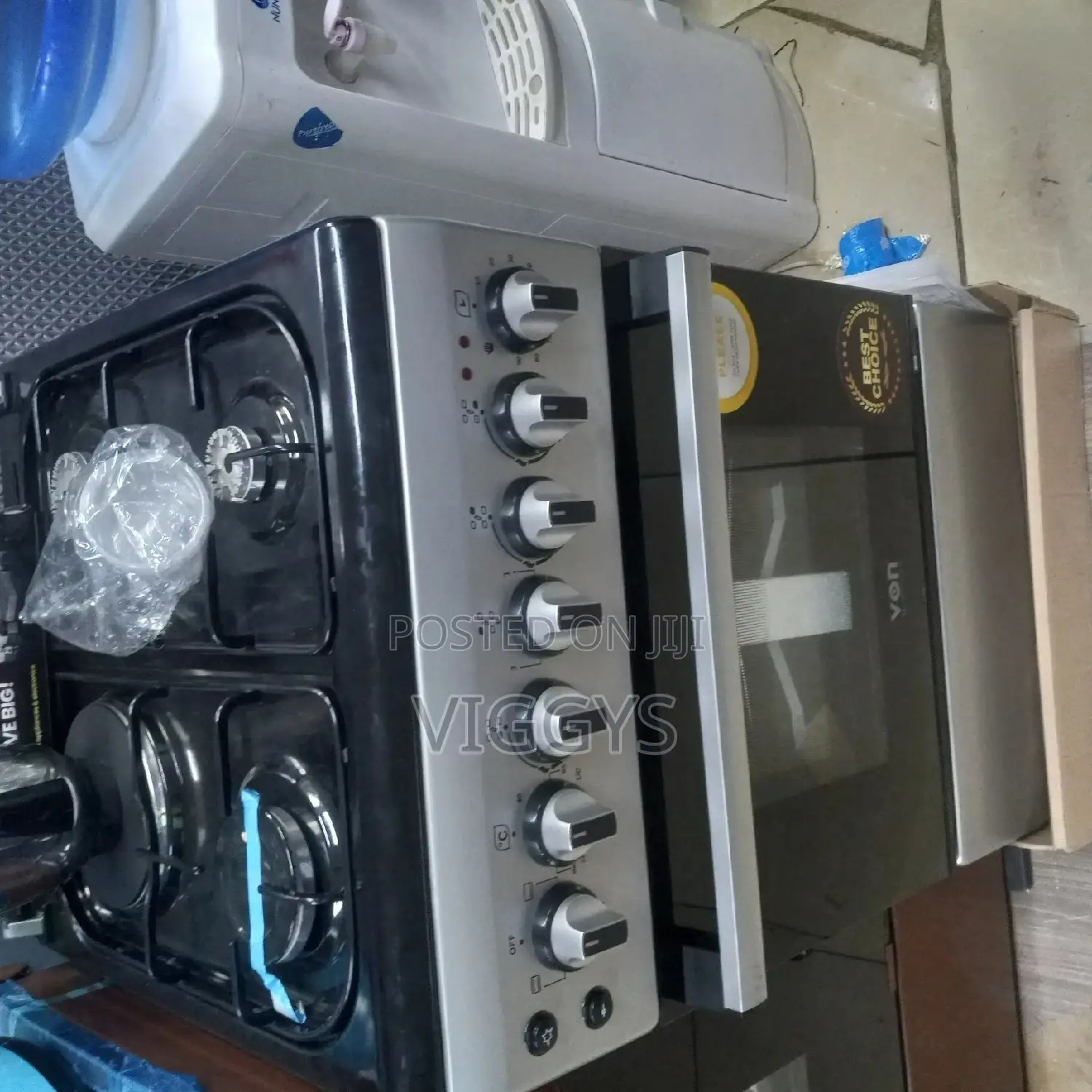 Mika 60 by 60 Standing Cooker 3+1
