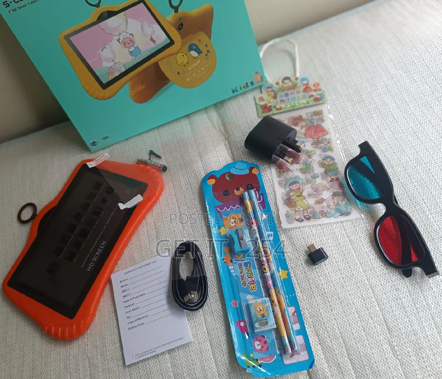 *Kids Tablet S700*
Supports Wifi/Bt/Fm.
Display Size 7