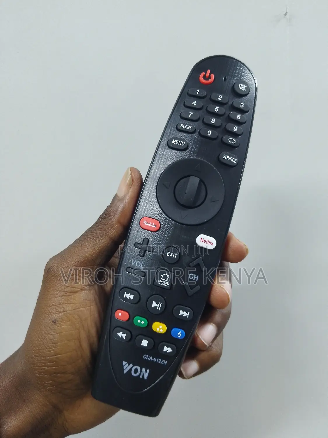 Von Smart Tv Remote + FREE Batteries