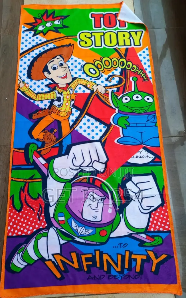 *Cartoon Themed Towels*
 Size 70 Cm * 140 Cm
 