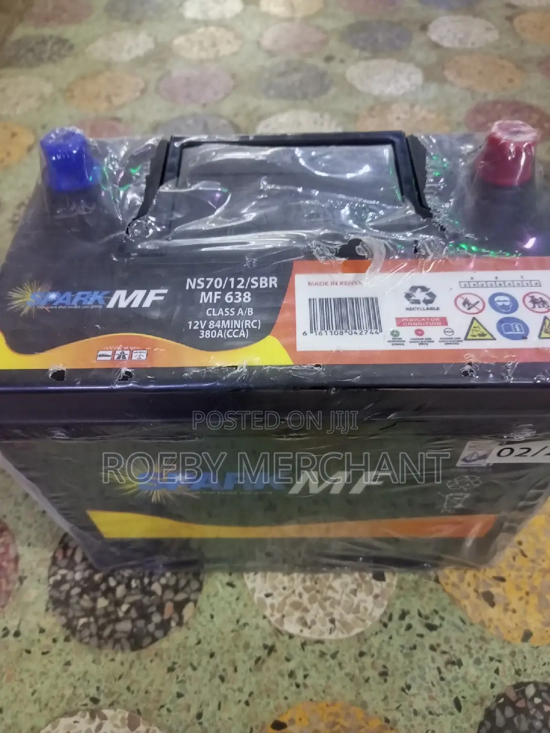 Ns70 Maintenance Free Car Battery.
