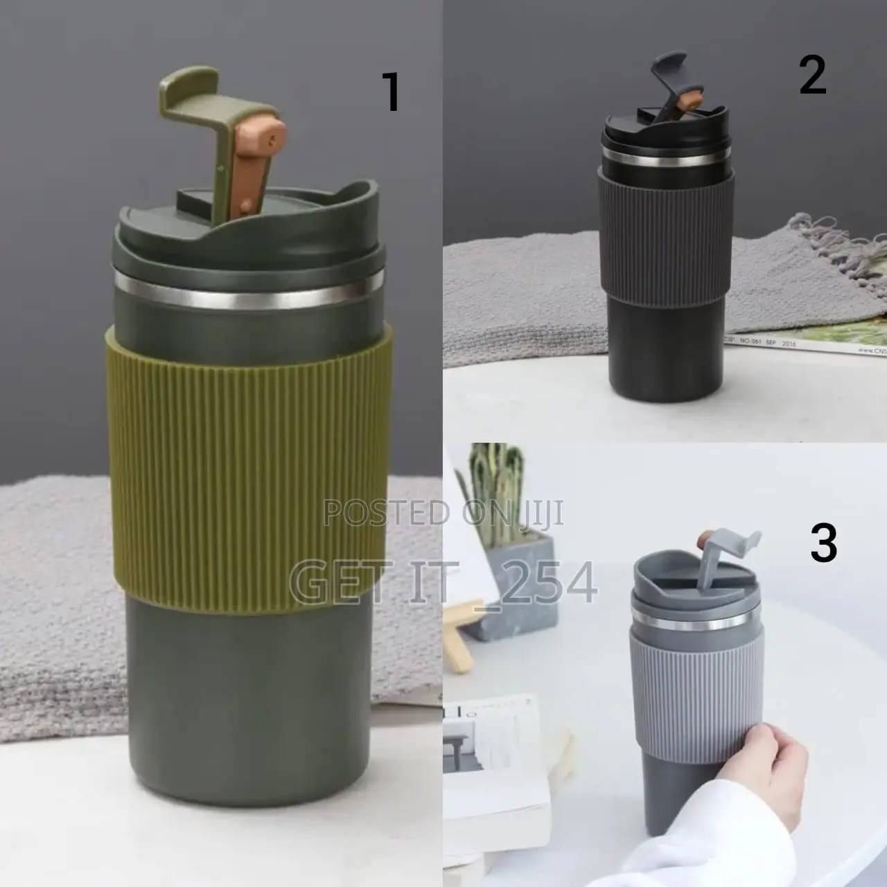 *Beat the Cold Insulated Thermal Coffee Mug/Portabl