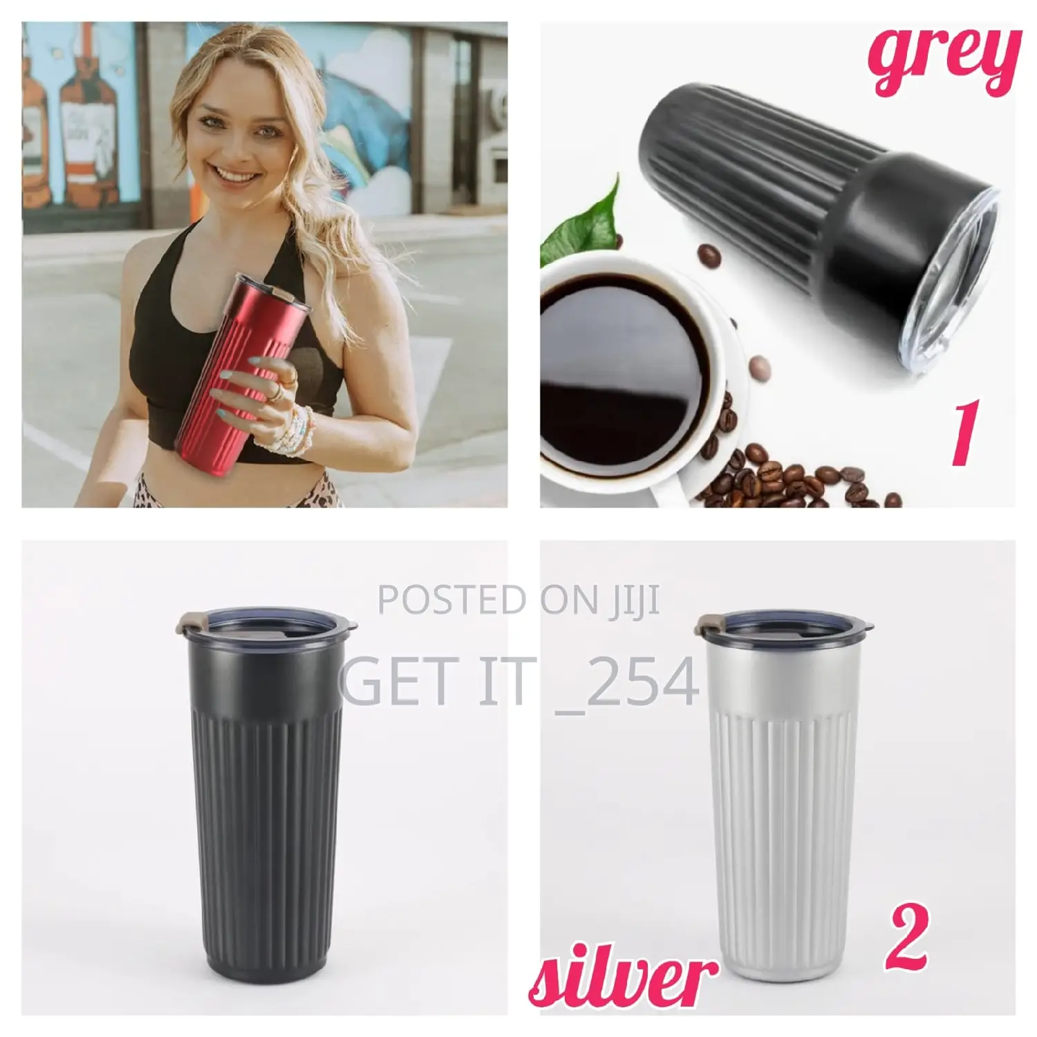*Beat the Cold Insulated Thermal Coffee Mug/Portabl