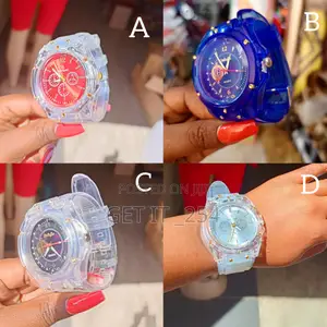 *Colourless Straps Teens/Adult Watch* Colours:As