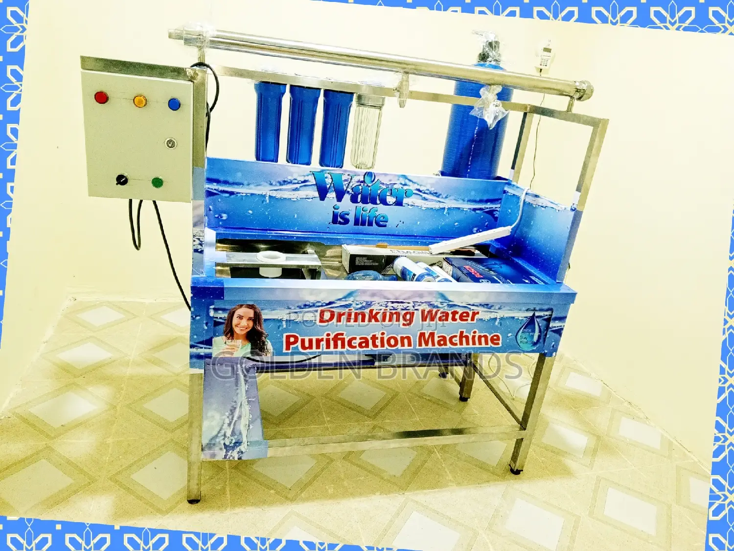 Complete Water Purification Machine Plus Rinser