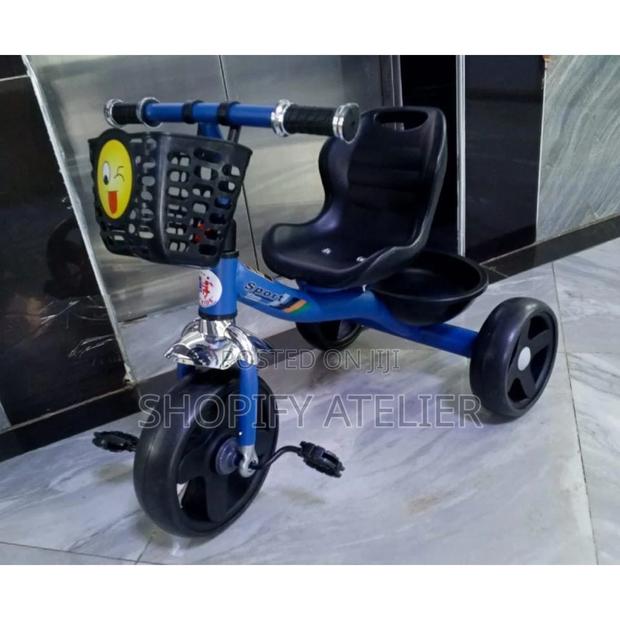 Baby Tricycle With Basket - main view