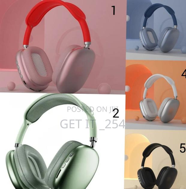 *Restocked P9 Wireless Bluetooth Headphones - main view