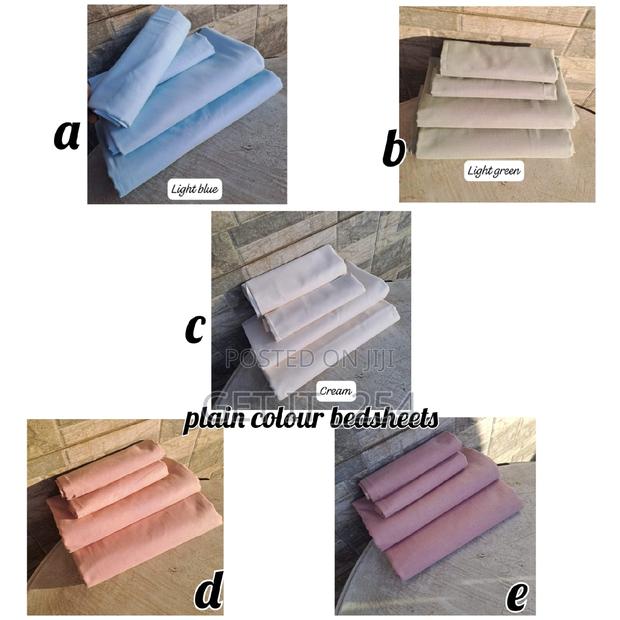  *4pc Coloured 100% Cotton Bedsheet - thumbnail 2