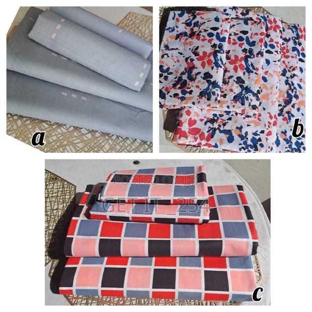  *4pc Coloured 100% Cotton Bedsheet - thumbnail 4