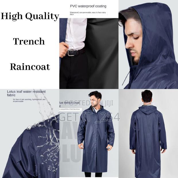 *Beat the Rains*
*High Quality Trench Raincoat*