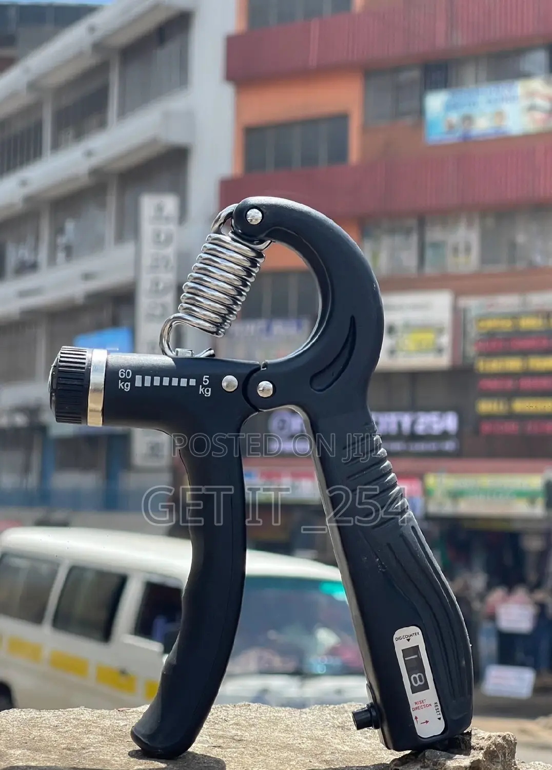 Hand Grip With Digital Counter