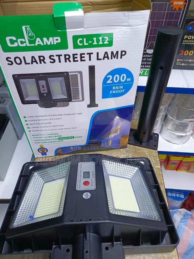 Solar Street Light/Lamp 200watts - main view