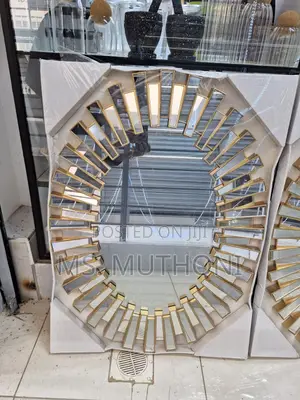 Oval Sunburst Wall Decor Mirror 94 Cm/65 Cm