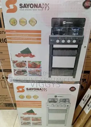 3 Gas Cooker 1 Electric Plate