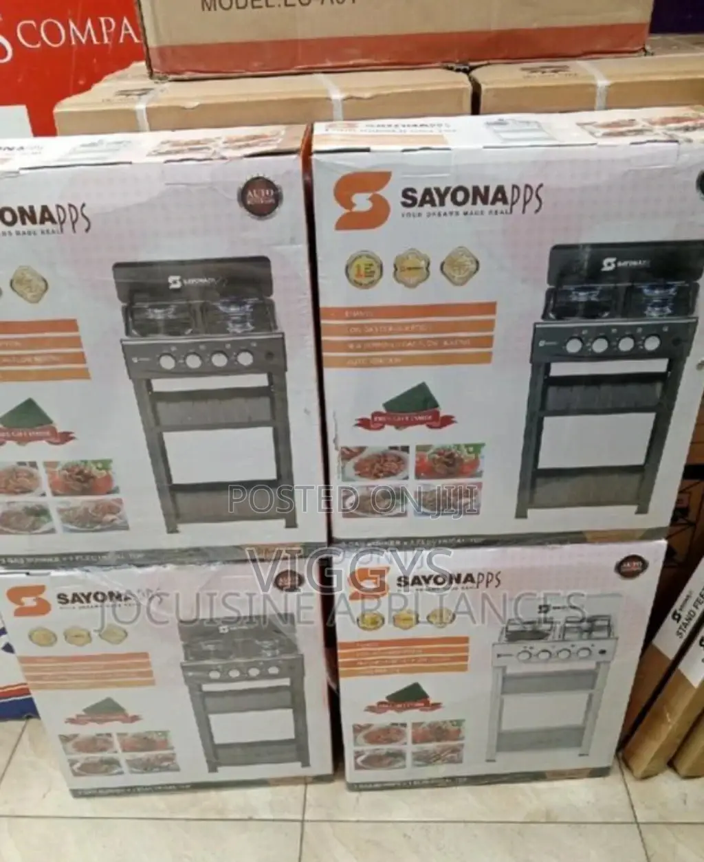 Sayona Standing Cooker 3+1 Free Standing