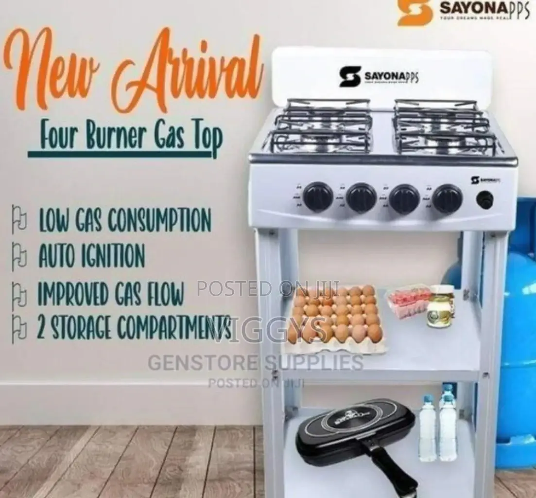 Sayona Full Gas Free Standing Cooker