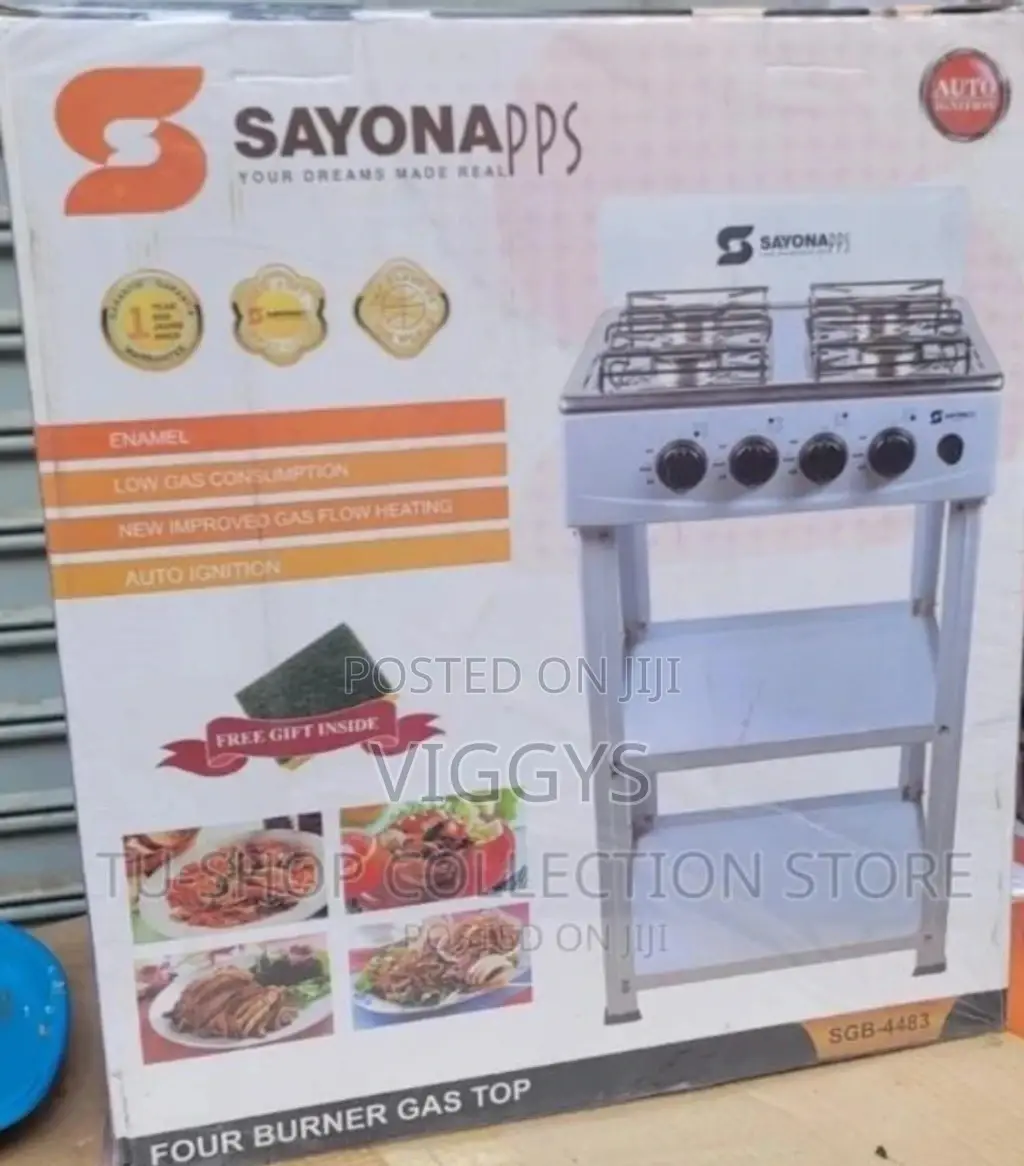 Free Standing Cooker Sayona Full Gas