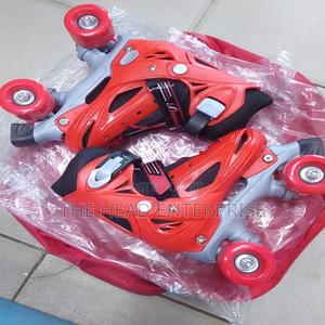 Red Quad Skates Small Size for Kids(31 -34) Available - thumbnail 2