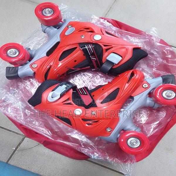 Red Quad Skates Small Size for Kids(31 -34) Available - main view