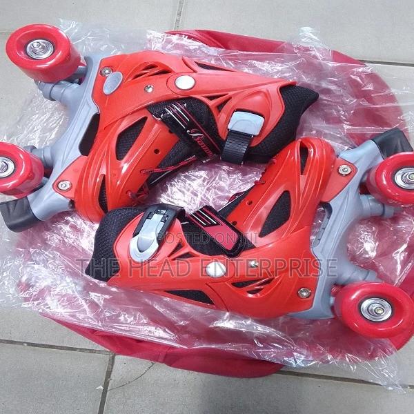 Red Quad Skates Small Size for Kids(31 -34) Available - thumbnail 3