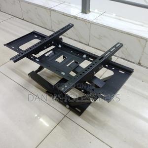Double Arm Tv Bracket 32"-85" Inches Heavy Duty - thumbnail 2