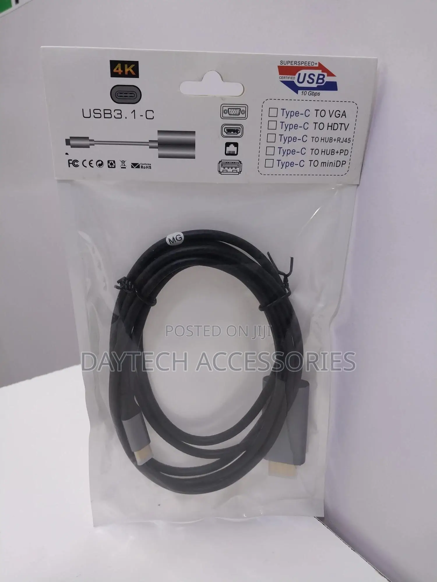 Type C to Hdmi 2.0 Cable Hdmi Cable 60mhz – 1.5meter