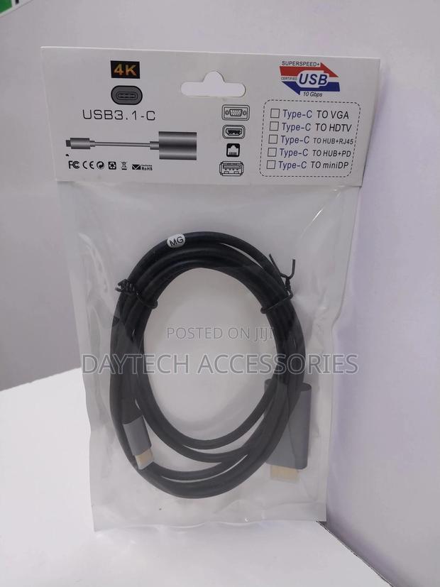 Type C to Hdmi 2.0 Cable Hdmi Cable 60mhz – 1.5meter