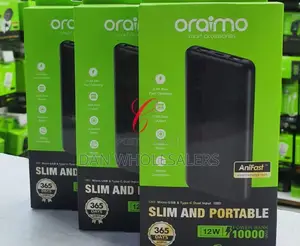 Oraimo Toast 10 Flash 10,000mah P118D Powerbox