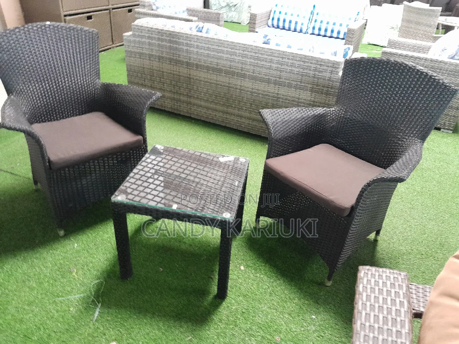 Spacious 2 Seater Outdoor Set