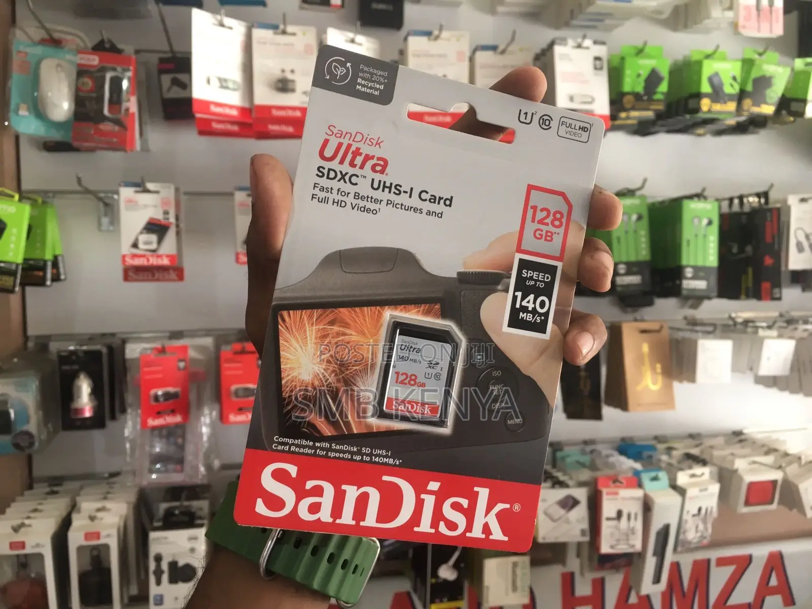 Sandisk Ultra SDHC Memory Card for Camera 128gb 140 MBPS