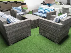 Modern 7 Seater Sofa Plus Table