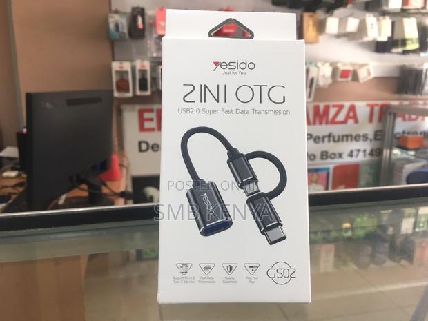 Yesido 2in1 Otg Connector, Usb to Type C and Micro - main view
